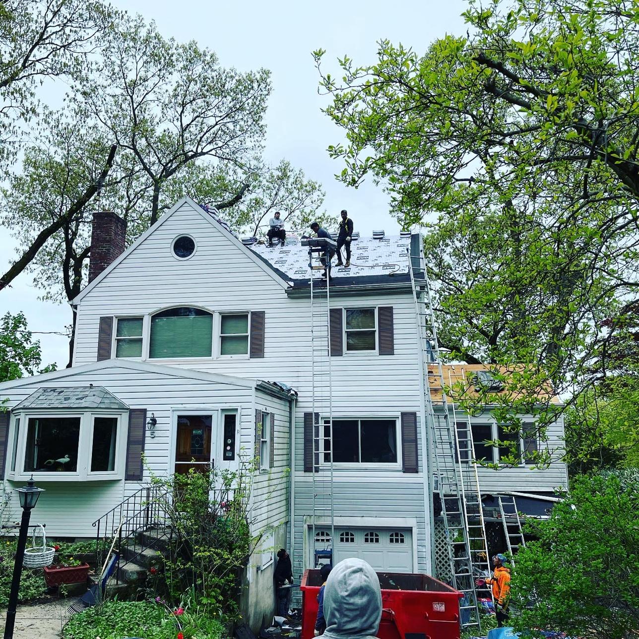 New Roof Installation in Scarsdale NYC Project Shot
