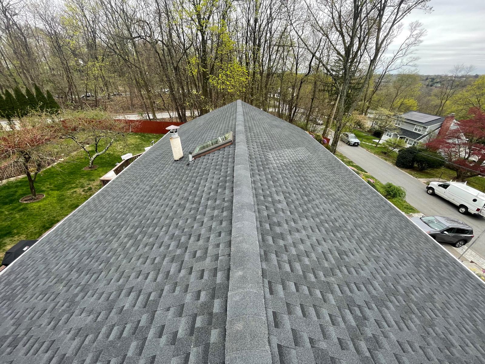 New Roof Installation in White Plains NY Project Shot 1