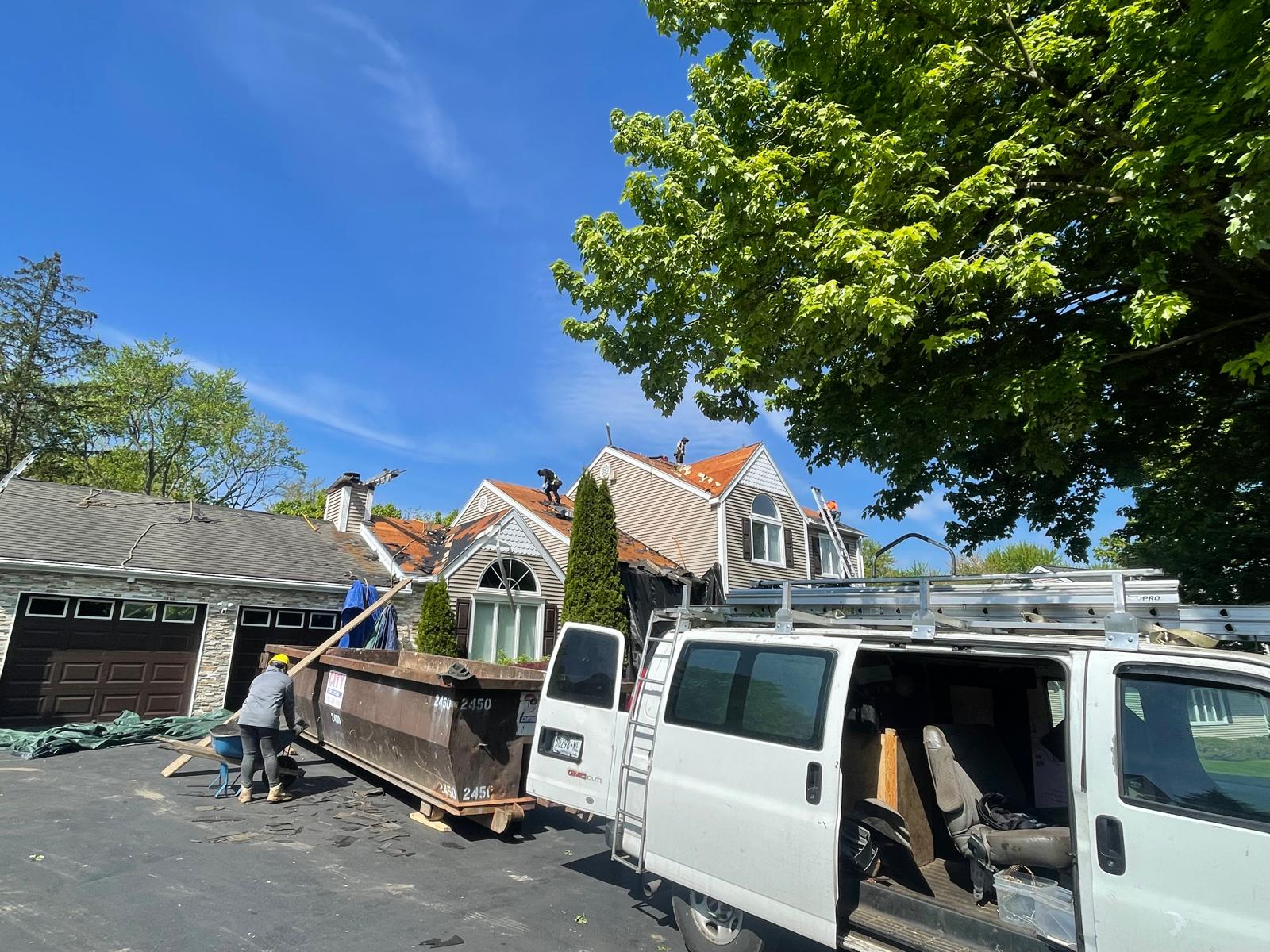 Roofing Installation in Yorktown NY Project Shot 1