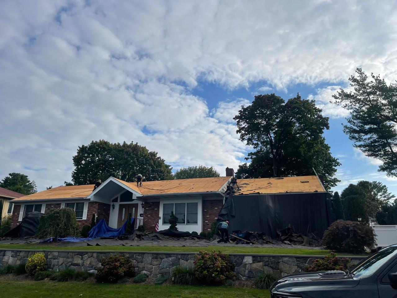 Roofing and Siding Installation Project Shot 4