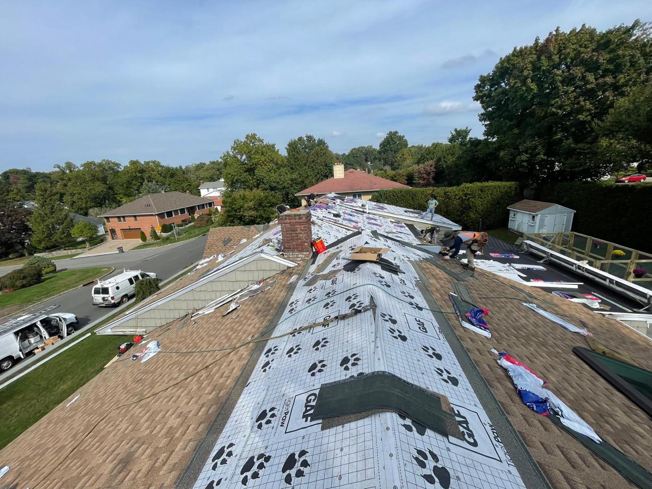 Roofing and Siding Installation Project Shot 7