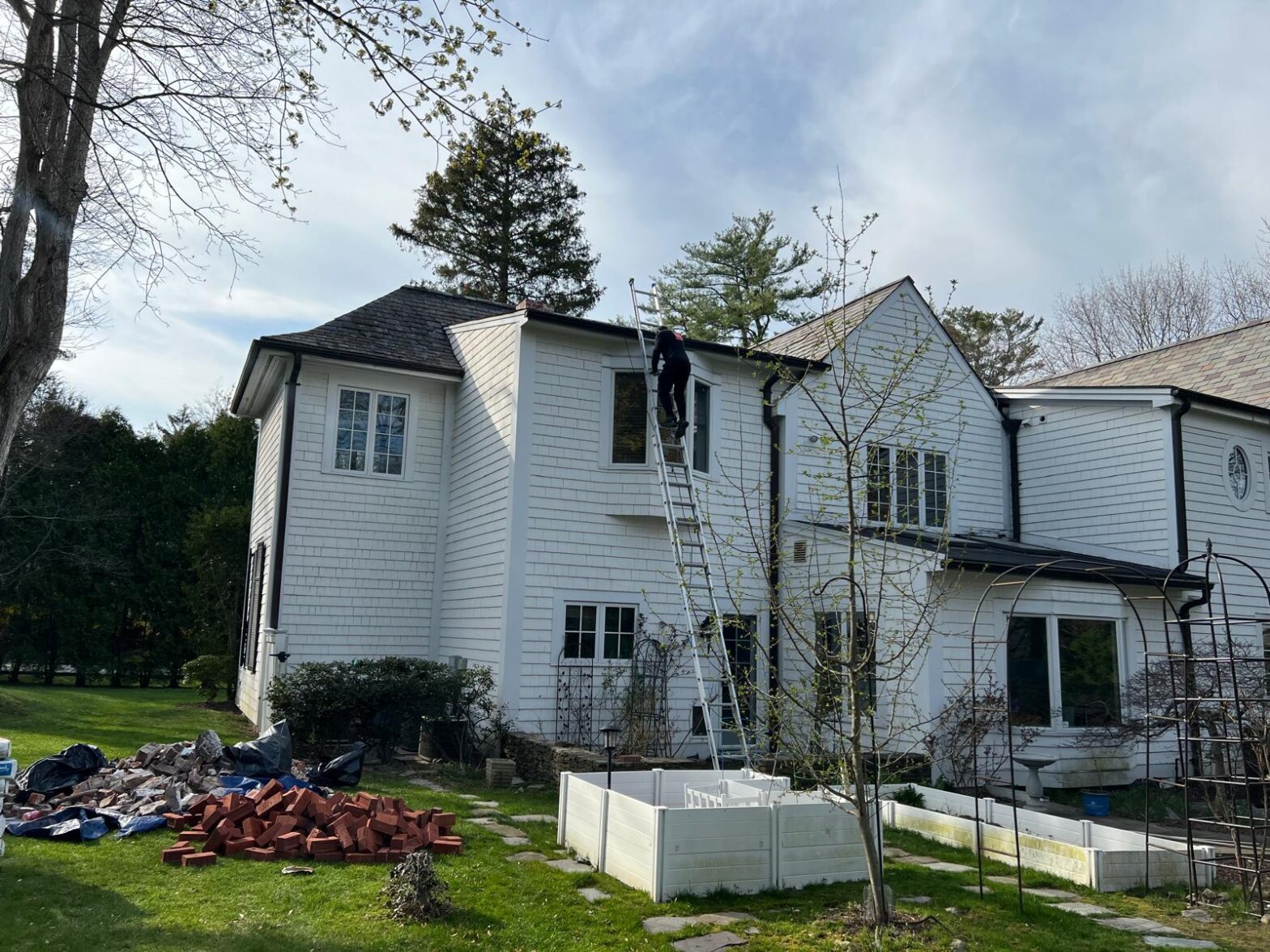 Chimney rebuilt Port Chester-as-rebuilt